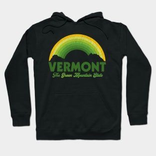 Vermont The Green Mountain State Hoodie